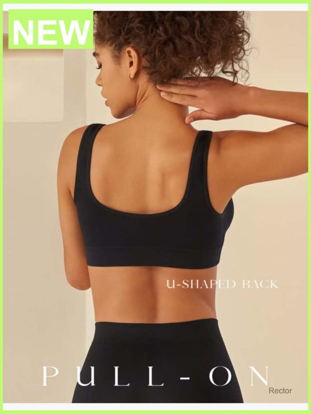 3 Pack Seamless Sports Bras Removable Pads Yoga Low Impact - Picture 3 of 7